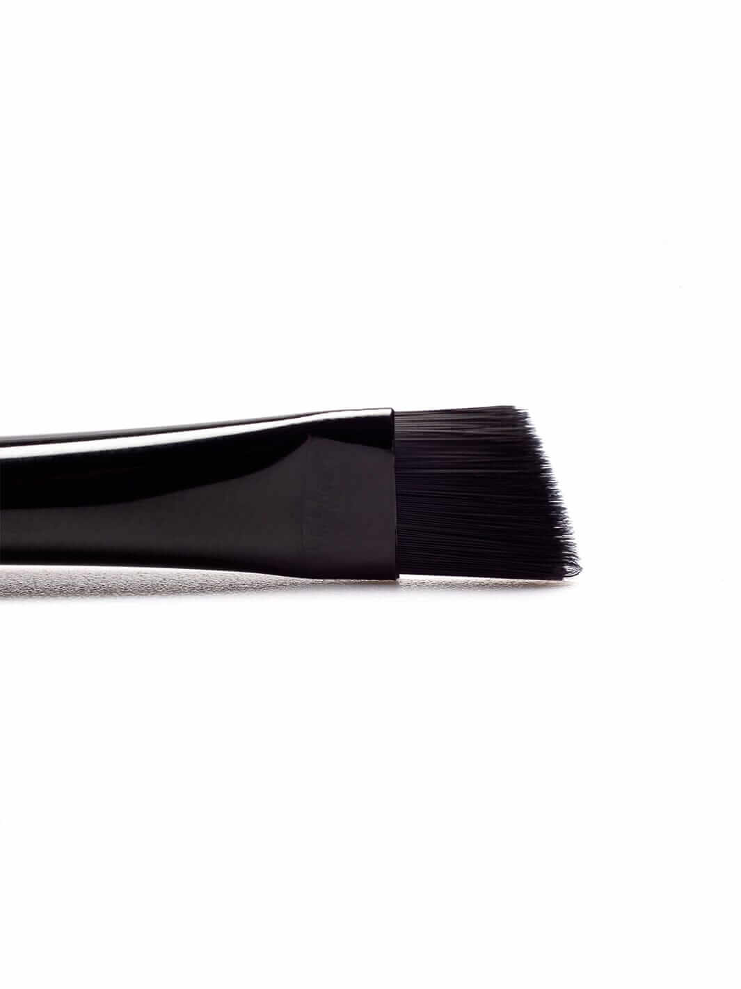 Angled brow brush